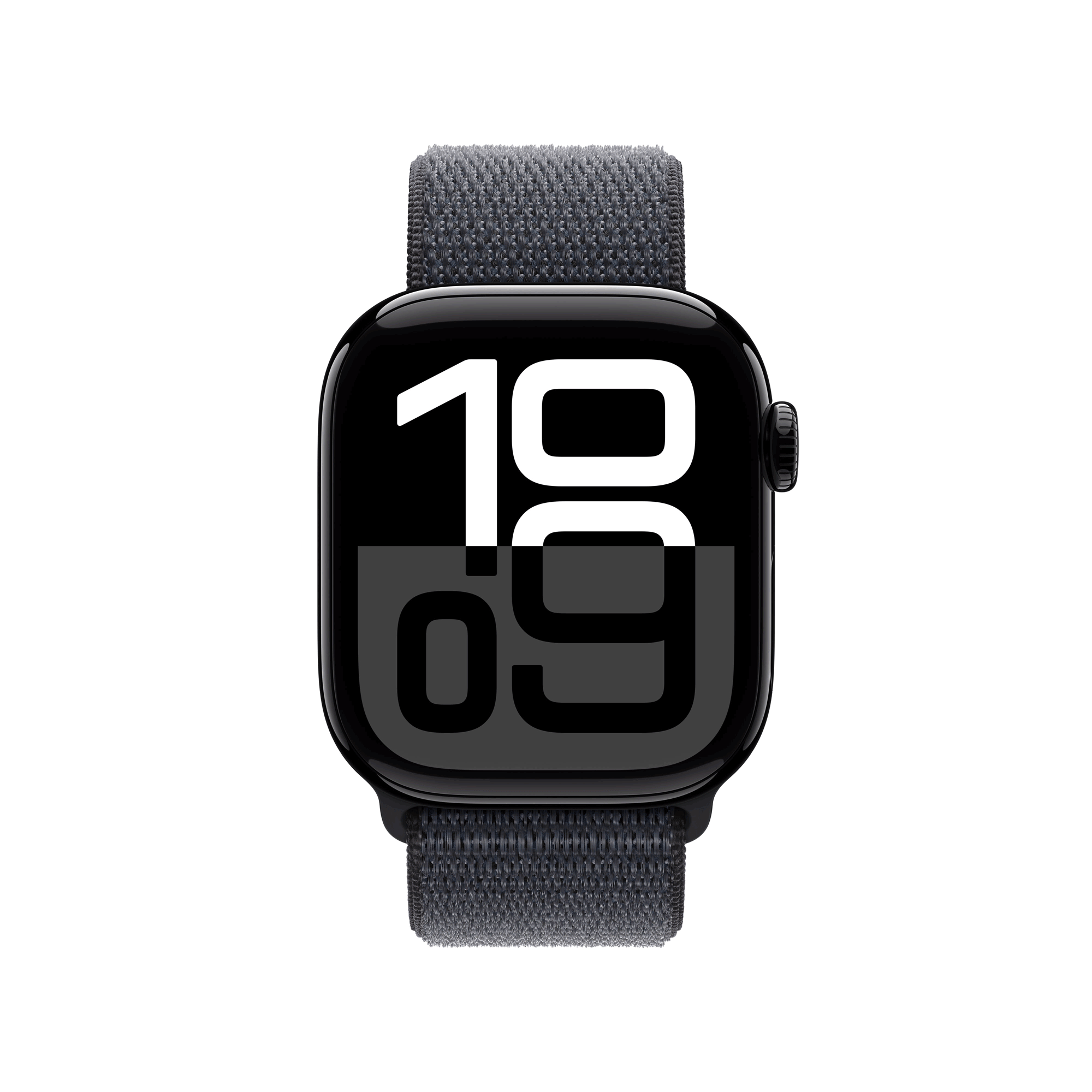 Купить Apple Watch Series 10 GPS 42mm Jet Black Aluminium Case mit Ink Sport Band (MWWG3QF/A) в магазине wardena.ru