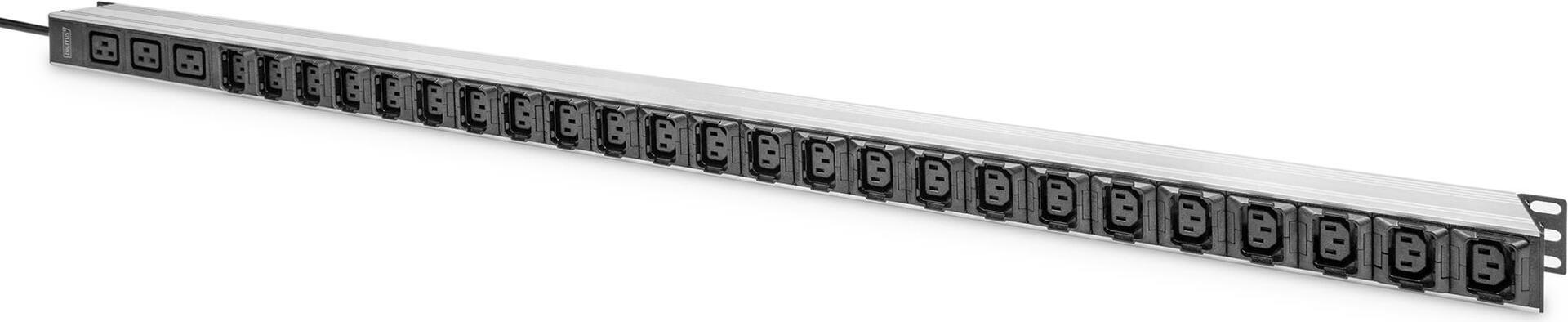 Купить Digitus Basis IT PDU - 1-phasig 16A - 24 x C13 - 3 x C19 - 3 m Zuleitung - IEC 60309 16 A Stecker (DN-95450) в магазине wardena.ru
