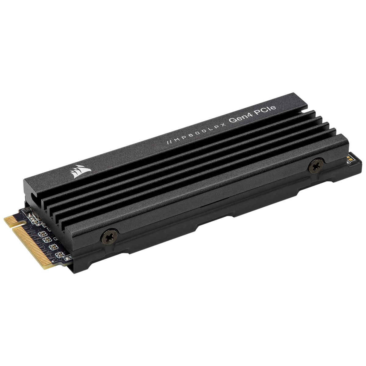 Купить CORSAIR MP600 PRO LPX - SSD - 2TB - intern - M.2 2280 - PCI Express 4,0 x4 (NVMe) - 256-Bit-AES - integrierter Kühlkörper (CSSD-F2000GBMP600PLP) в магазине wardena.ru