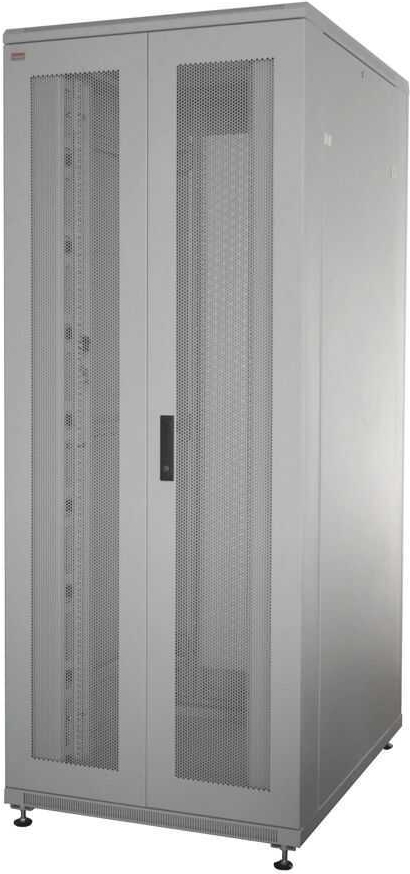 Купить IT-BUDGET 19"-Netzwerkschrank SRK - 38 HE - BxT 800x800 mm - perforierte Doppeltüren vo + hi - Kabelkanäle - montiert - lichtgrau (99ITB19SRK3888DTGNM) в магазине wardena.ru