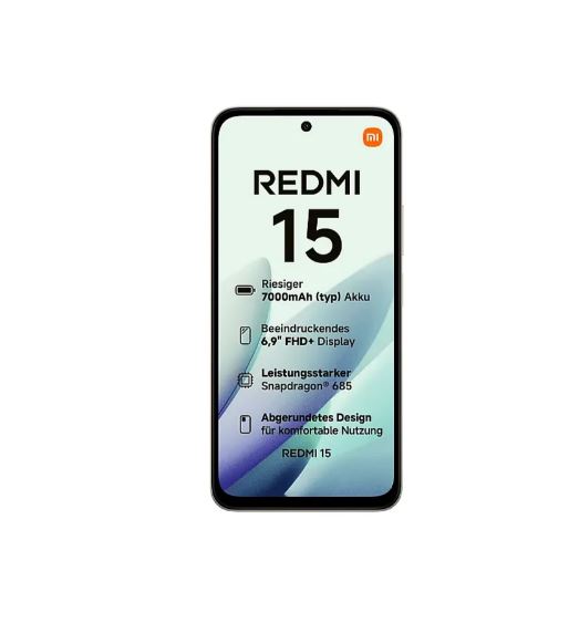 Купить Xiaomi Redmi 15 4G Dual Sim 6GB RAM 128GB - Titan Grey [Energieklasse B] (MZB0L18EU) в магазине wardena.ru