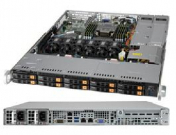 Купить Chassis Supermicro CSE-116AC10-R860CB-N10 1U 860W Redundant Hot-Swap 10xHDD SATA/SAS в магазине wardena.ru