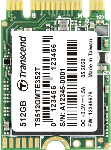 Купить Transcend TS512GMTE352T Internes Solid State Drive (TS512GMTE352T) в магазине wardena.ru