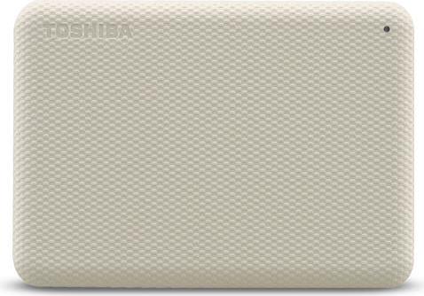 Купить Toshiba Canvio Advance - Festplatte - 2 TB - extern (tragbar) - 2.5" (6.4 cm) - USB 3.2 Gen 1 - hellbeige (HDTCA20EW3AA) в магазине wardena.ru