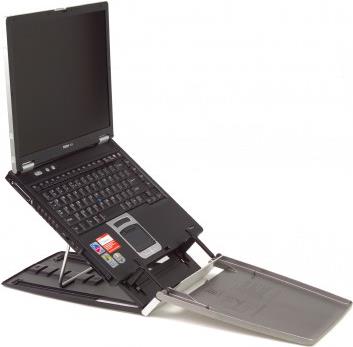 Купить Bakker Elkhuizen Ergo-Q 330 - Notebook-Ständer mit Dokumentenhalter (BNEQ330) в магазине wardena.ru