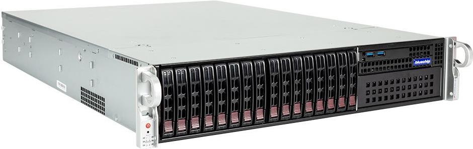 Купить bluechip SERVERline R42201s *AMD EPYC* - Server - Rack-Montage - 2U - 1-Weg - 1 x EPYC 7313P / 3 GHz - RAM 16GB - SATA/SAS/NVMe - Hot-Swap 6,4 cm (2.5") Schacht/Schächte - SSD 2 x 480GB - AST2500 - GigE, 10 GigE - kein B (850417) в магазине wardena.ru
