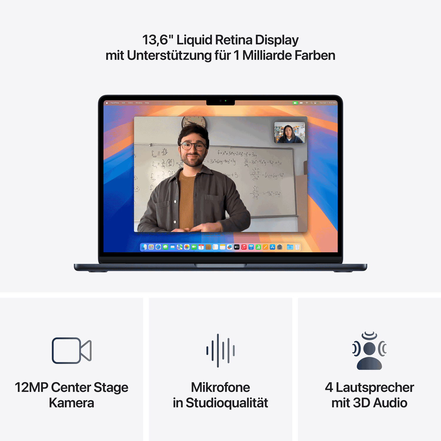 Купить APPLE MACBOOK AIR 13 M4 10C/8C/16C 16GB 256GB 30W - MIDNIGHT (MW123D/A) в магазине wardena.ru