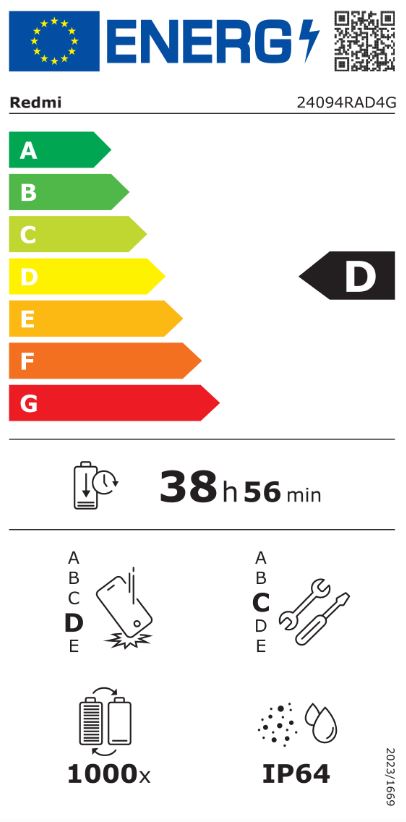 Купить Xiaomi Redmi Note 14 5G 6GB/128GB, purple (EU) [Energieklasse D] (MZB0IO3EU) в магазине wardena.ru