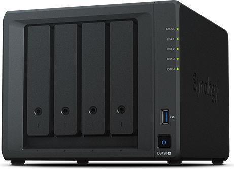 Купить Synology Disk Station DS420+ - NAS-Server - 4 Schächte - RAID RAID 0, 1, 5, 6, 10, JBOD - RAM 2 GB - Gigabit Ethernet - iSCSI Support в магазине wardena.ru