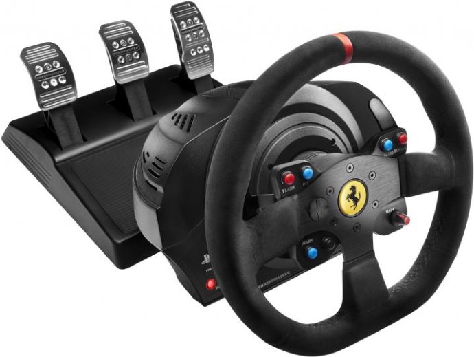Купить Hercules Thrustmaster T300 Ferrari Integral Racing Wheel Alcantara Editio (4160652) в магазине wardena.ru