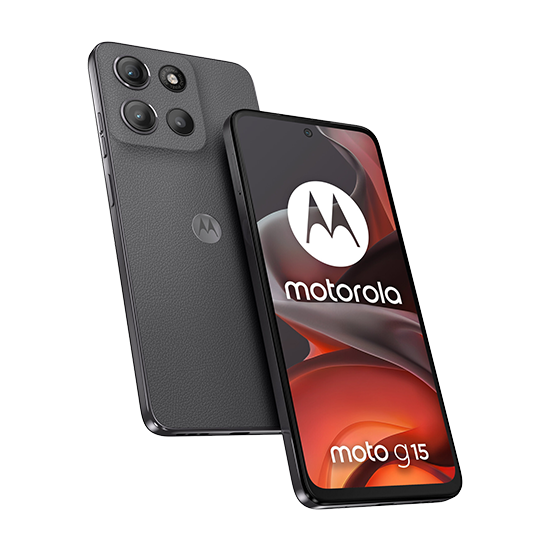 Купить Motorola Solutions Moto G15 4G, 17,1 cm (6.72"), 8 GB, 512 GB, 50 MP, Android 15, Grau (PB6E0029ES) в магазине wardena.ru