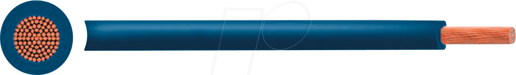 Купить RND CABLE RND 475-00543 - Litze H05V2-K / H07V2-K, 2,5 mm², 100 m, blau (RND 475-00543) в магазине wardena.ru