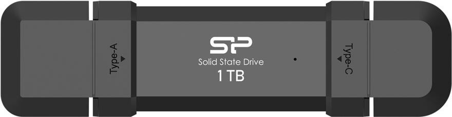 Купить Silicon Power DS72 - 1 TB - USB Type-A / USB Type-C - 3.2 Gen 2 (3.1 Gen 2) - 1050 MB/s - Schwarz (SP001TBUC3S72V1K) в магазине wardena.ru
