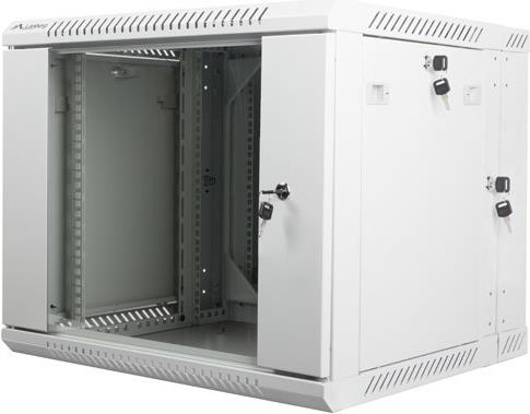 Купить Lanberg WF02-6609-10S Rack 9U Wandmontiertes Regal Grau (WF02-6609-10S) в магазине wardena.ru
