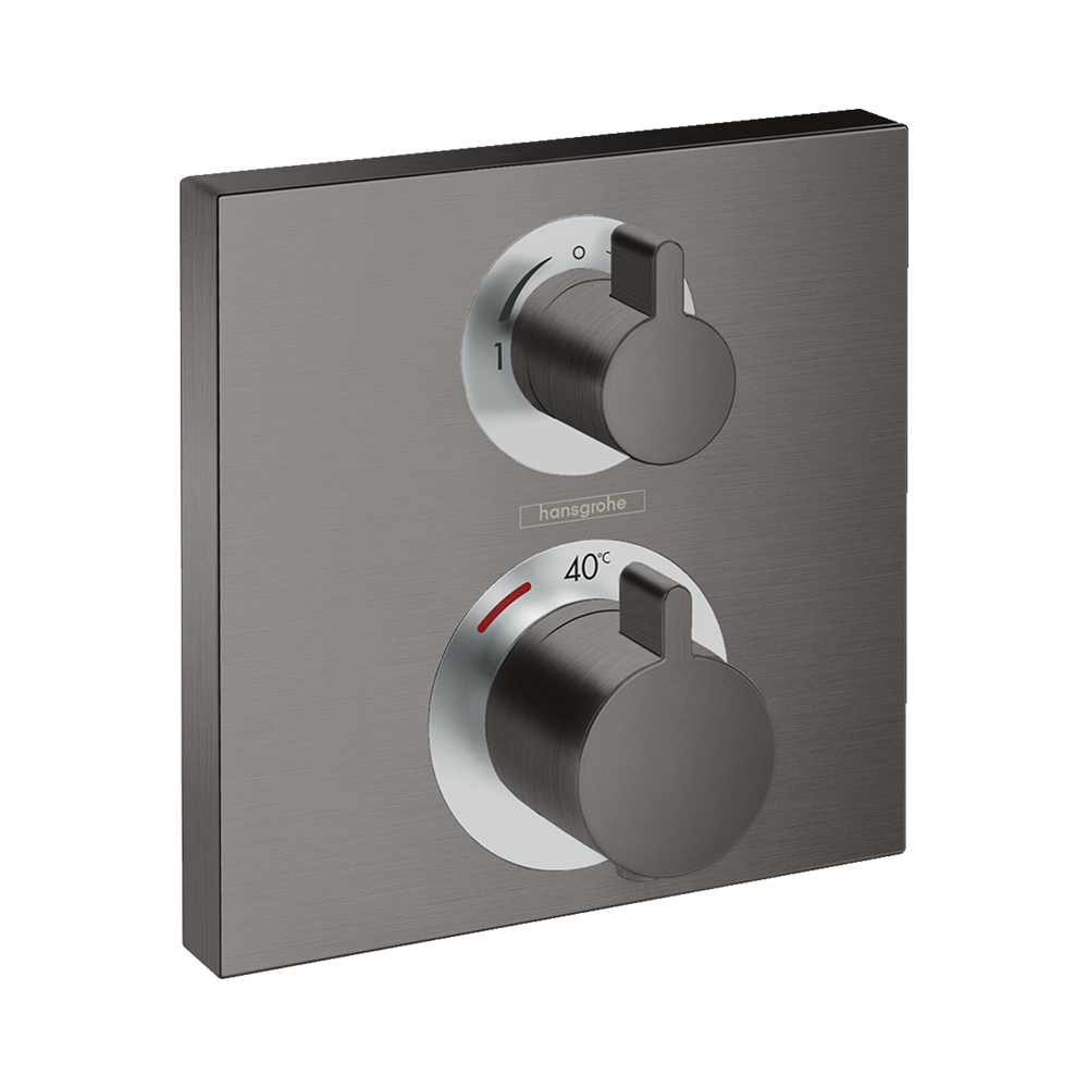 Купить Hansgrohe Ecostat Square Термостат скрытого монтажа для 2 потребителей бронза 15714140 в магазине wardena.ru