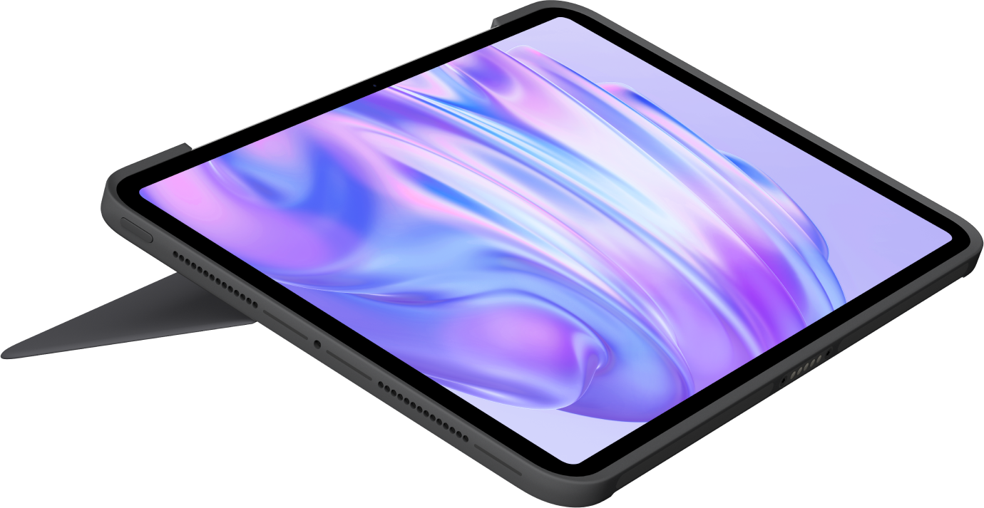 Купить Logitech Combo Touch - Tastatur und Foliohülle - mit Trackpad - hinterleuchtet - Apple Smart connector - QWERTZ - Schweiz - Graphite - für Apple 11-inch iPad Pro (M4) (920-012769) в магазине wardena.ru