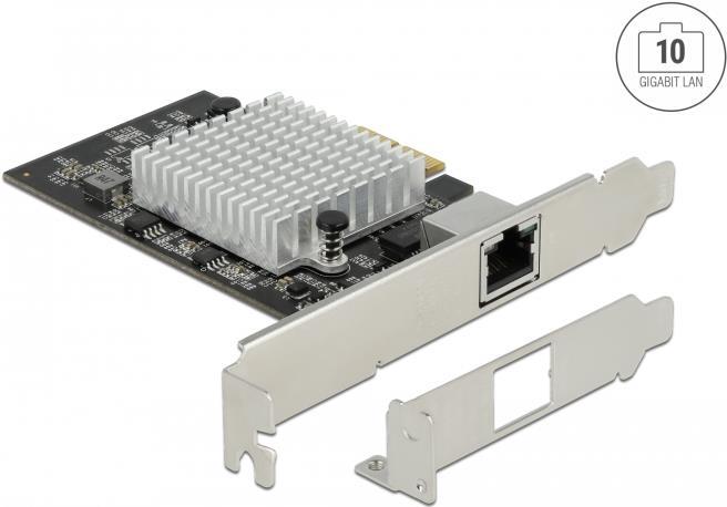 Купить Delock - Netzwerkadapter - PCIe 3.0 x2 Low-Profile - 10M/100M/1G/2,5G/5G/10 Gigabit Ethernet (89528) в магазине wardena.ru