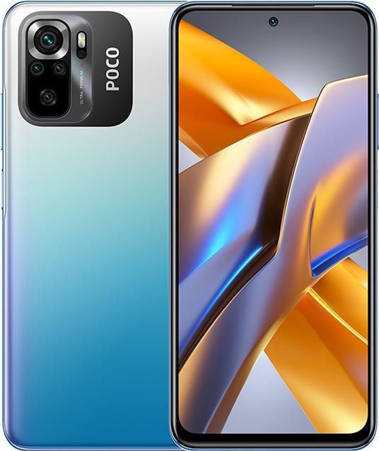 Купить Xiaomi POCO M5s - 4G Smartphone - Dual-SIM - RAM 4 GB / Interner Speicher 64 GB - microSD slot - OLED-Display - 6.43" - 2400 x 1080 Pixel - 4x x Rückkamera 64 MP, 8 MP, 2 MP, 2 MP - front camera 13 MP - Blau (MZB0CIZEU) в магазине wardena.ru