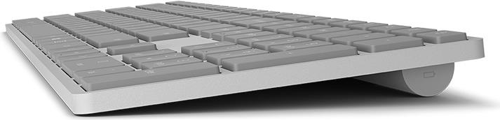 Купить Microsoft Surface Keyboard - Tastatur - drahtlos - Bluetooth 4,0 - Deutsch - Grau - kommerziell (3YJ-00005) в магазине wardena.ru