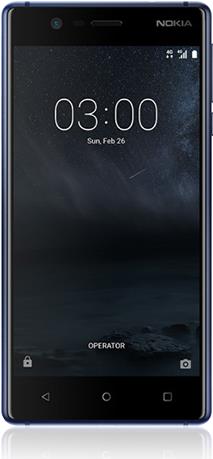 Купить Nokia 3 - 12,7 cm (5" ) - 16 GB - 8 MP - Android - 7.0 Nougat - Blau (11NE1L01A02) в магазине wardena.ru