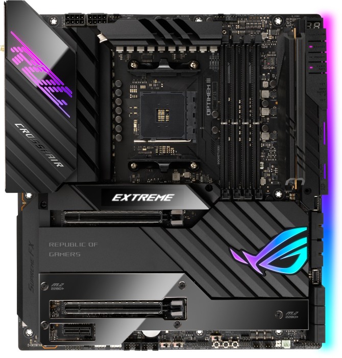 Купить ASUS ROG CROSSHAIR VIII EXTREME - Motherboard - E-ATX - Socket AM4 - AMD X570 Chipsatz - USB-C Gen2, USB 3.2 Gen 1, USB 3.2 Gen 2, USB-C Gen 2x2 - 10 Gigabit LAN, 2.5 Gigabit LAN, Wi-Fi 6, Bluetooth - Onboard-Grafik (CPU (90MB1860-M0EAY0) в магазине wardena.ru