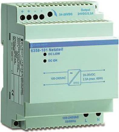 Купить Busch-Jaeger 6358-101 Netzteil & Spannungsumwandler Indoor Weiß (2CKA006310A0166) в магазине wardena.ru