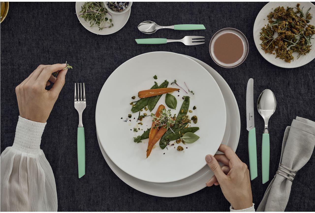 Купить Victorinox Swiss Modern Besteck-Set 24 Stück(e) Grün - Mintfarbe (V-6.90 96.11W41.24) в магазине wardena.ru