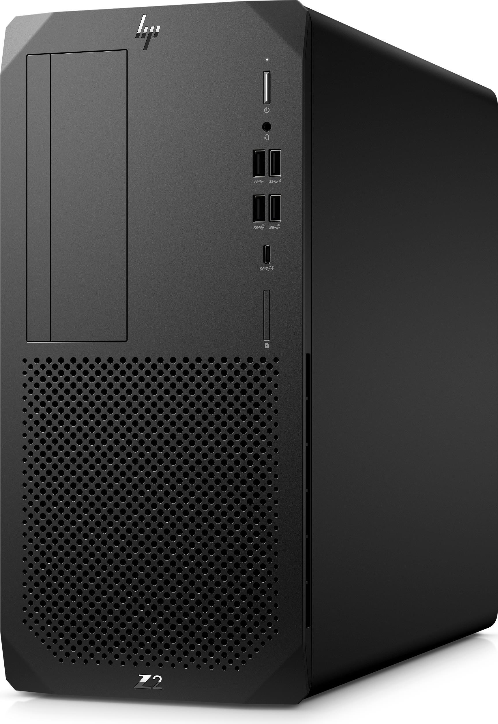 Купить HP Workstation Z2 G5 - Tower - 5U - 1 x Core i9 10900 / 2.8 GHz - vPro - RAM 16 GB - SSD 512 GB - HP Z Turbo Drive, NVMe, TLC - UHD Graphics 630 - GigE - Win 10 Pro 64-Bit - Monitor: keiner - Tastatur: Deutsch - Schwarz (259L1EA#ABD) в магазине wardena.ru
