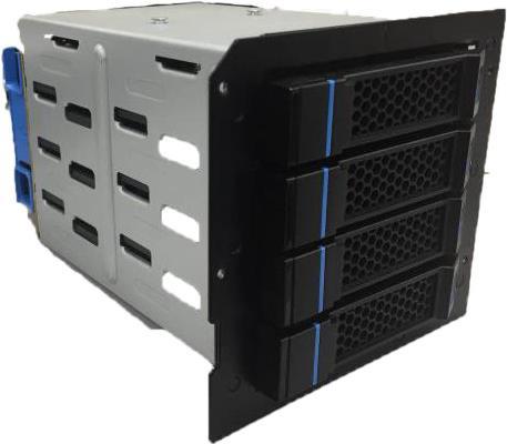 Купить Chenbro Micom 384-10501-2101A0 Hard Drive Backplane 8,89 cm (3.5" ) Speicherlaufwerkbehälter Schwarz (384-10501-2101A0) в магазине wardena.ru