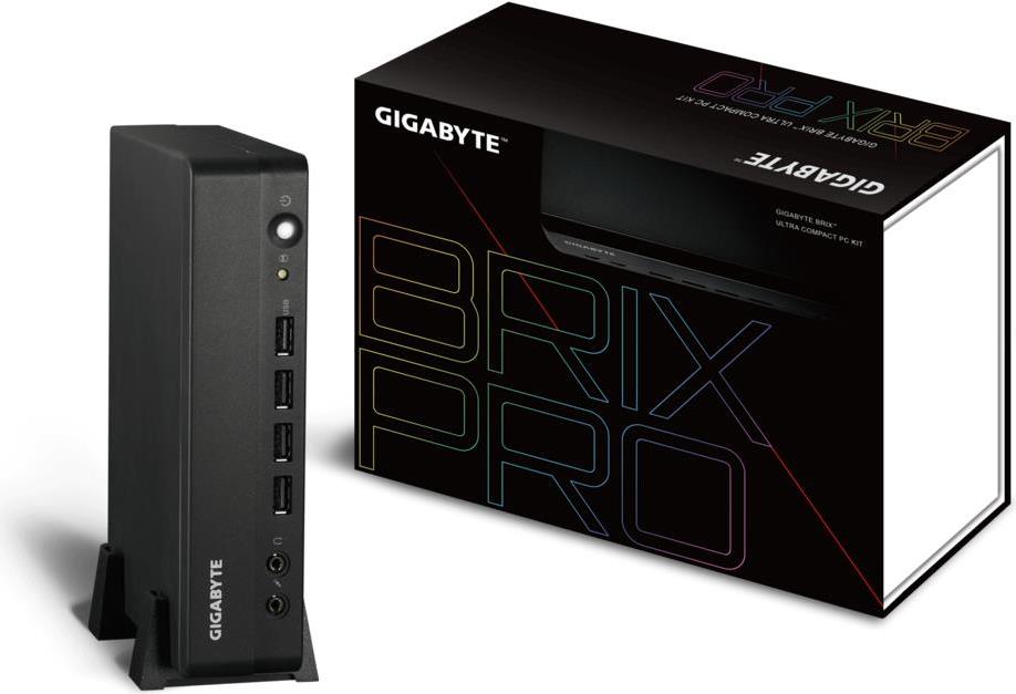 Купить Gigabyte BRIX Pro GB-BSRE-1605 (rev. 1.0) - Barebone - Ultra Compact PC Kit - 1 x Ryzen Embedded V1605B / 2 GHz - RAM 0 GB - Radeon Vega 8 - GigE - WLAN: 802.11a/b/g/n/ac, Bluetooth 4.2 в магазине wardena.ru