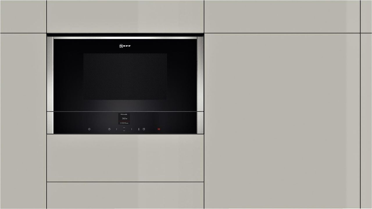 Купить NEFF C17GR00N0B - Mikrowellenofen mit Grill - eingebaut - 21 Liter - 900 W - rostfreier Edelstahl (C17GR00N0) в магазине wardena.ru