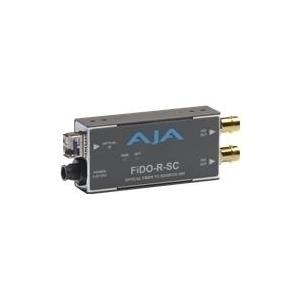 Купить AJA FiDO-R-SC Single Channel SC Fiber to SDI with Dual SDI Outputs - Video Extender - 1310 nm в магазине wardena.ru