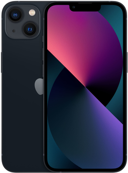 Купить Apple iPhone 13 - Smartphone - Dual-SIM - 5G NR - 512GB - 6.1" - 2532 x 1170 Pixel (460 ppi (Pixel pro" )) - Super Retina XDR Display - 2 x Rückkamera 12 MP Frontkamera - Midnight (MLQC3ZD/A) в магазине wardena.ru