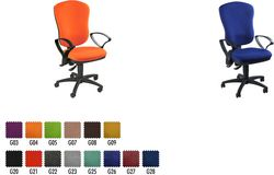 Купить Topstar Bürostuhl "Point 203,20cm (80"), schwarz, 100% Polyolefin Spezial-Muldensitz mit Beckenstütze, Lehnenhöhe: 600 mm (8180 G20) в магазине wardena.ru