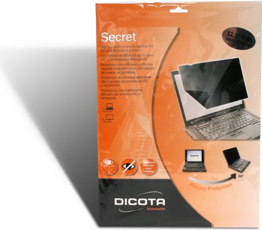 Купить Dicota Secret - Sicherheits-Bildschirmfilter - 55,9 cm breit (22" breit) (D30125) в магазине wardena.ru