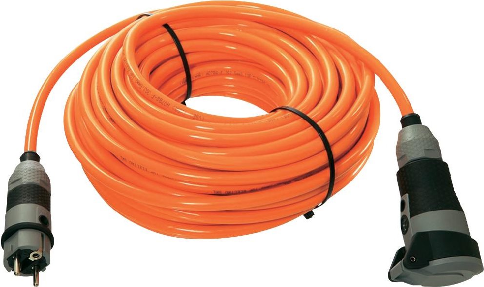 Купить as - Schwabe Strom Verlängerungskabel [ Schutzkontakt-Stecker - Schutzkontakt-Kupplung] Orange 25.00 m 62261 (62261) в магазине wardena.ru