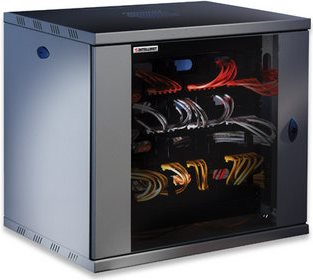 Купить Intellinet - Wandschrank - Schwarz, RAL 9005 - 12U - 48,3 cm (19") (711906) в магазине wardena.ru