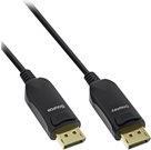 Купить INLINE - DisplayPort-Kabel - DisplayPort (M) bis DisplayPort (M) - DisplayPort 1.4 - 25 m - Active Optical Cable (AOC), Support von 4K 120 Hz, unterstützt 8K 30 Hz (7680 x 4320) - Schwarz (17225I) в магазине wardena.ru