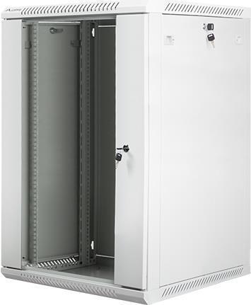 Купить Lanberg WF01-6618-10S Rack 18U Wandmontiertes Regal Grau (WF01-6618-10S) в магазине wardena.ru