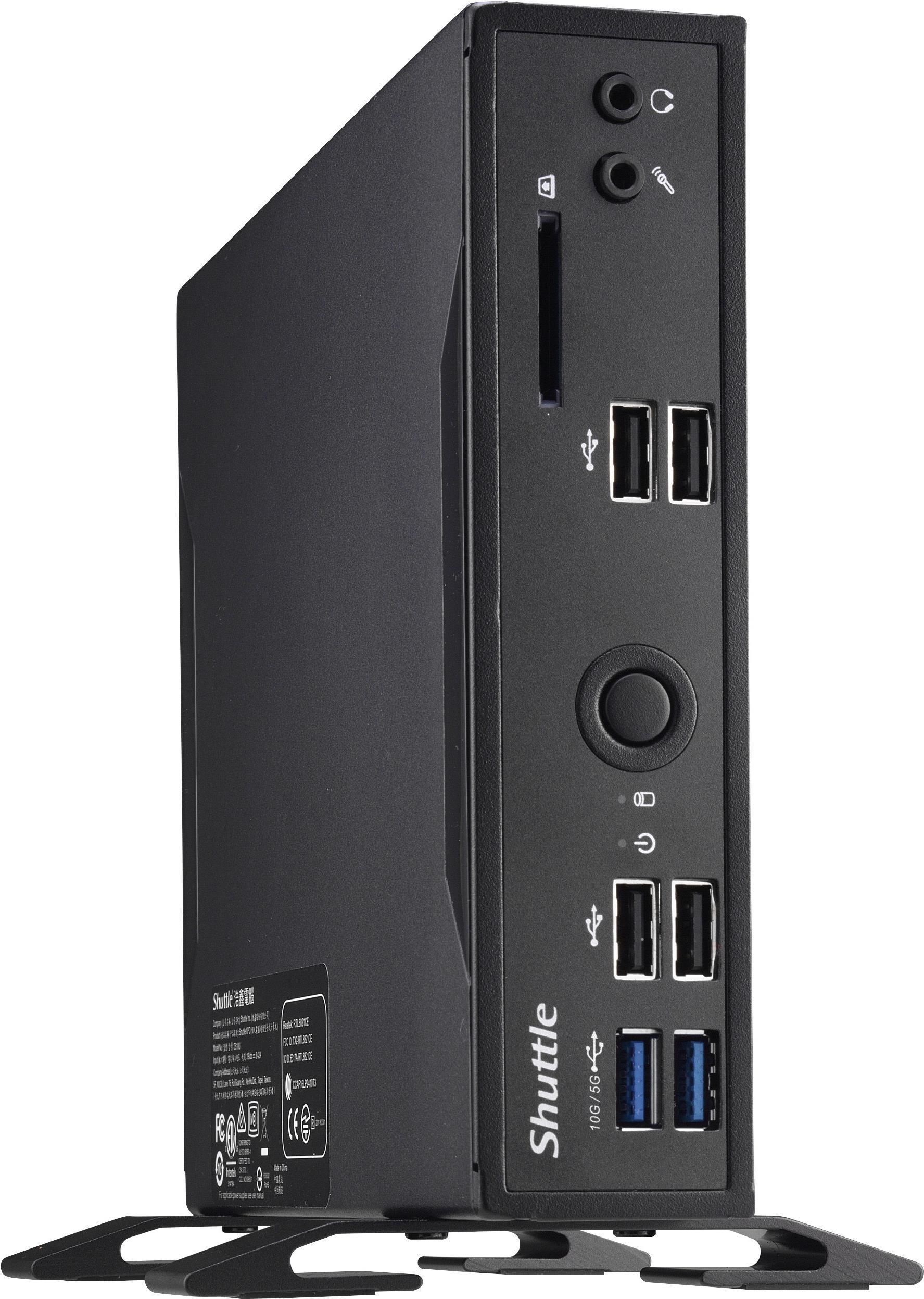 Купить Shuttle XPC fanless DS20U - Barebone - ultra kompakter Mini-PC - 1 x Celeron 5205U / 1.9 GHz - RAM 0 GB - UHD Graphics - GigE в магазине wardena.ru