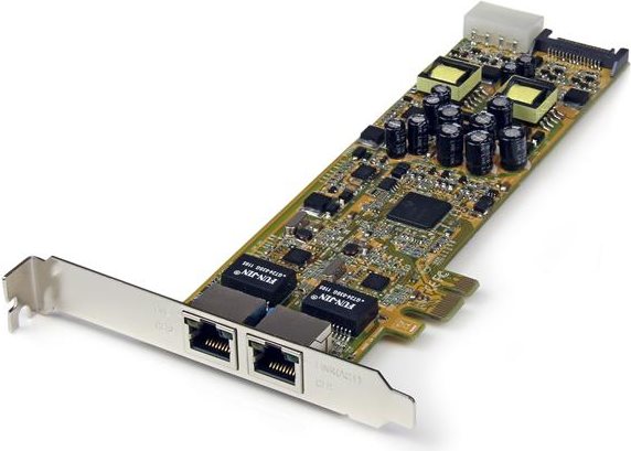 Купить StarTech.com Dual Port PCI Express Gigabit Netzwerkkarte - PCIe PoE/PSE NIC Server Adapter - Netzwerkadapter - PCIe - Gigabit Ethernet x 2 (ST2000PEXPSE) в магазине wardena.ru