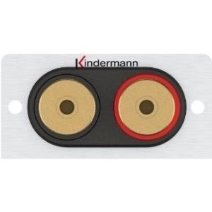 Купить Kindermann 7444000414 Banane Aluminium Steckdose (7444000414) в магазине wardena.ru