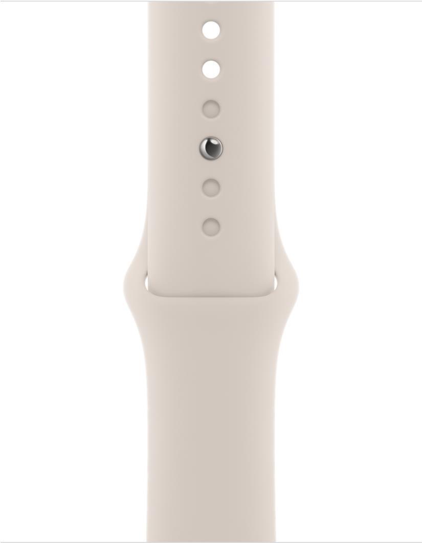 Купить Apple Watch SE (GPS + Cellular) - 40 mm - Gold Aluminium - intelligente Uhr mit Sportband - Flouroelastomer - Starlight - Bandgröße: regelmäßig - 32 GB - Wi-Fi, Bluetooth - 4G - 30.68 g (MKQX3FD/A) в магазине wardena.ru