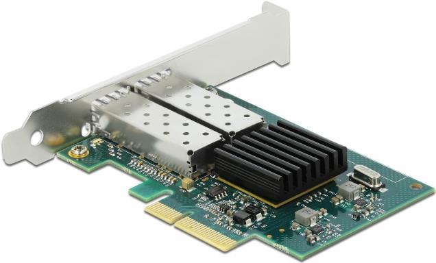 Купить DeLOCK - Netzwerkadapter - PCIe x4 Low-Profile - Gigabit SFP x 2 (90480) в магазине wardena.ru