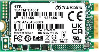 Купить Transcend MTE460T 128 GB Interne M.2 PCIe NVMe SSD 2242 PCIe NVMe 3.0 x2 Industrial TS128GMTE460T (TS128GMTE460T) в магазине wardena.ru
