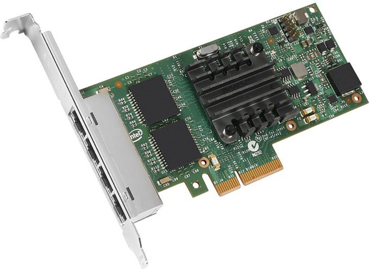 Купить Intel Ethernet Server Adapter I350-T4 - Netzwerkadapter - PCI Express 2,1 x4 Low Profile - Gigabit Ethernet x 4 (I350T4V2) в магазине wardena.ru