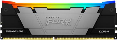 Купить Kingston FURY Renegade RGB - DDR4 - Modul - 16GB - DIMM 288-PIN - 1800 MHz / PC4-28800 - CL16 - non-ECC - Schwarz (KF436C16RB12A/16) в магазине wardena.ru