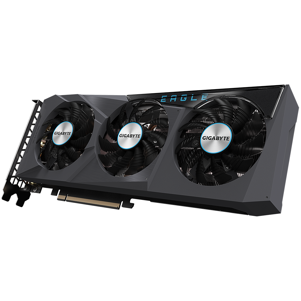 Купить Gigabyte Radeon RX 6700 XT EAGLE 12G - Grafikkarten - Radeon RX 6700 XT - 12 GB GDDR6 - PCIe 4.0 x16 - 2 x HDMI, 2 x DisplayPort (GV-R67XTEAGLE-12GD) в магазине wardena.ru