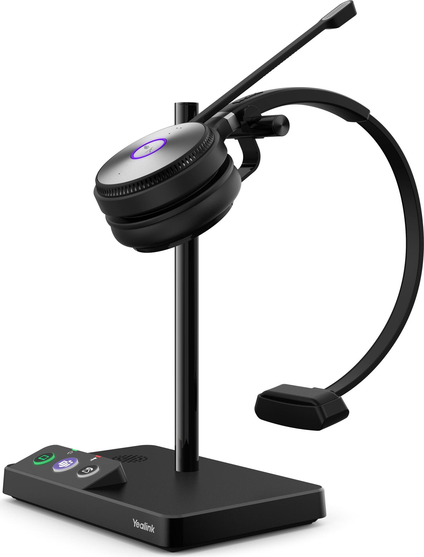 Купить Yealink WH62 Mono - Headset - On-Ear - DECT - kabellos (UH62_MONO_UC) в магазине wardena.ru