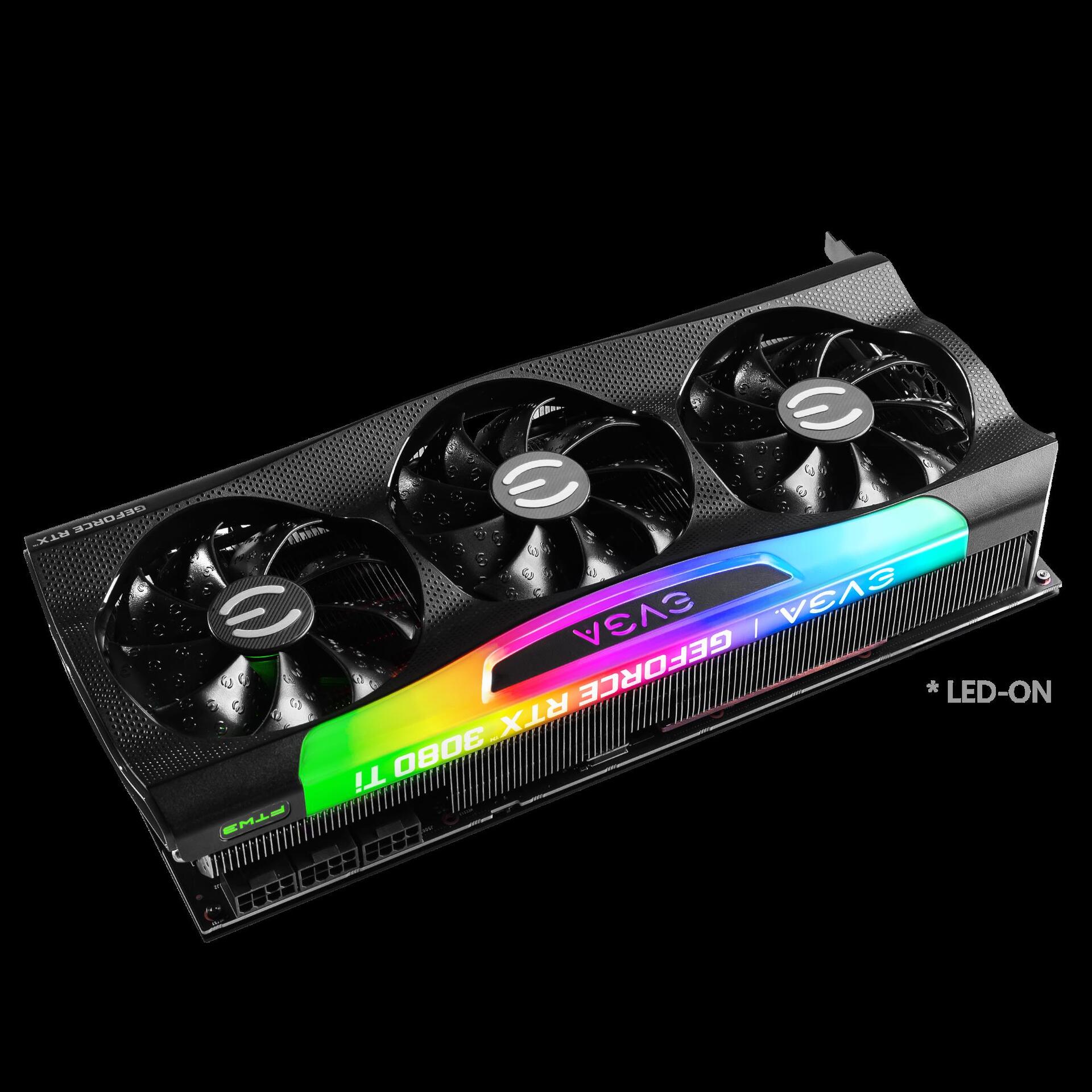 Купить EVGA GeForce RTX 3080 Ti FTW3 ULTRA GAMING - Grafikkarten - GF RTX 3080 Ti - 12 GB GDDR6X - PCIe 4.0 - HDMI, 3 x DisplayPort (12G-P5-3967-KR) в магазине wardena.ru